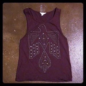 Burgundy Tank Top